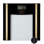 Salter SA00550BGCFAS Glass Analyser Bathroom Scale Black/Gold