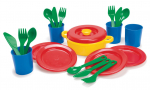 Dantoy - Dinner set in net (4381)