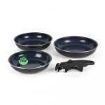 Russell Hobbs RH03314 Marine Smart Clip 4 Piece Fry Pan Set