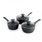 Salter BW13591DU Megastone Excellence 3 Piece Pan Set