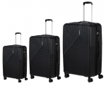 American Tourister (by Samsonite) - Niteline Suitcases - 3 pcs - Midnight Black