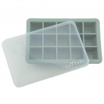Le Toft - Baby Food Freezer Cubes - Smokey Green - 15 compartments, each holding up to 20 ml