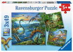 Ravensburger - Dinosaur Facination 3x49p - 09317