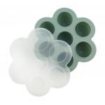 Le Toft - Baby Food Freezer Cubes - Smokey Green - 75 ml per compartment