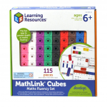 Learning Resources - MathLink&reg; Cubes - Maths Fluency Set (LSP4299-SCA)