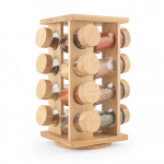 Salter BW127771 Bamboo Rotating Spice Rack