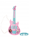Lexibook - Gabby&rsquo;s dollhouse Electronic Lighting Guitar with Mic (K260GDH)