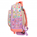 Topmodel - TOPModel School Backpack Trolley GIRL POWER - Beige, Lilac, Coral - 34x24x50 cm (413286)