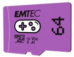 Emtec mSD 64GB UHS-I U3 V30 A1 Gaming Purple