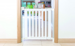 SAFE - SafeGate Wood Hardware Mounted - White - 76 -105 cm