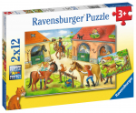 Ravensburger - Happy Days At The Stables 2x12p - 05178