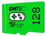 Emtec mSD 128GB UHSI U3 V30 A1 Gaming Green