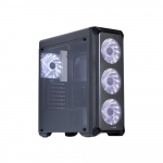 Zalman I3 ATX  Black,  LED fan x4