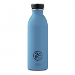 24 Bottles - Urban Bottle 0,5 L - Stone Finish - Powder Blue (24B700)
