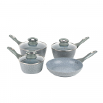 Salter BW04151G1EU7 Timeless Collection Stainless Steel 5 Piece Pan Set