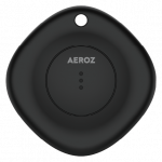 AEROZ - TAG-1000 Black - Key finder for use with iPhone - Works with Apple Find My app