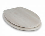Beldray LA033710WOAKFEU7 Wooden MDF Toilet Seat - White Oak