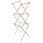 Beldray LA072498GRYNFEU7 Elegant 3-Tier Clothes Airer, Graphite Grey