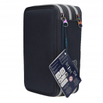 Dino World - Triple Pencil Case with LED - GALAXY