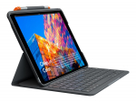 Logitech - Slim Folio for iPad 7-8-9th Graphite Nordic