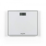 Salter 9207 WHCFEU12 Compact Glass Electronic Bathroom Scale, White