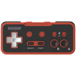 Retro-Bit - Origin8 2.4G Pad NS, NES - Black