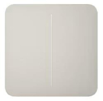 SMART SOLOBUTTON 2GANG/OYSTER 46020 AJAX