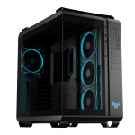 Case ASUS TUF Gaming GT502 Horizon MidiTower Case product features Transparent panel
