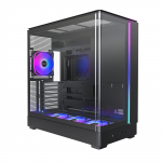 Case MONTECH micro ATX/Mini-ITX Black Midi Tower