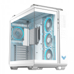 Case ASUS TUF Gaming GT502 Horizon MidiTower Case product features Transparent panel