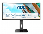 LCD Monitor AOC 34 " 3440 x 1440 pixels Quad HD