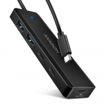 I/O jaotur USB-C TRAVEL/0.19M HUE-C2C AXAGON