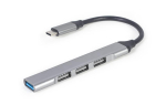 I/O jaotur USB-C 4PORT/UHB-CM-U3P1U2P3-03 GEMBIRD
