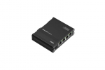 Switch TELTONIKA 4xRJ-45 ports RJ-45 Ports Type Gigabit Ethernet (10/100/1000) Power over Ethernet (PoE) Yes