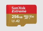 M&auml;lukaart MICRO SDXC 256GB UHS-I/W/A SDSQXAV-256G-GN6MA SANDISK