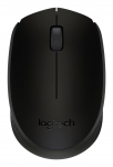 MOUSE USB OPTICAL WRL B170/BLACK 910-004798 LOGITECH