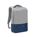 S&uuml;learvuti kott ANTI-THEFT 15.6"/7562 GREY/DARK BLUE RIVACASE