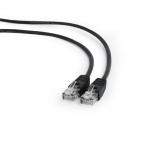 V&otilde;rgukaabel CAT5E UTP 0.25M/BLACK PP12-0.25M/BK GEMBIRD