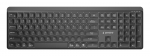 Klaviatuur WRL SLIM 2.4G+BT US/KB-WPS-03 GEMBIRD