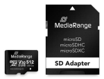 M&auml;lukaart MICRO SDXC 512GB UHS-1/W/ADAPTER MR947 MEDIARANGE