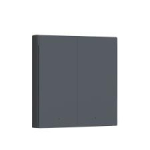 SMART HOME WRL SWITCH/DOUBLE GREY WS-EUK04-G AQARA