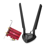 Juhtmevaba adapter 5400MBPS WI-FI 6E/ARCHER TXE75E TP-LINK