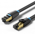 V&otilde;rgukaabel CAT.8 SFTP/0.5M BLACK IKABD VENTION