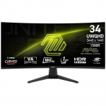 LCD Monitor MSI MAG 346CQ 34" Gaming/Curved