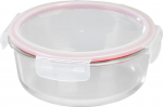 MagicHome purk, &uuml;mmargune, 1300 ml, kaanega, Klamber, klaas