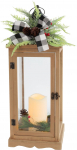 MagicHome j&otilde;ululatern, LED Soe Valge, 3xAAA, Taimer, Pruun, 20x20.5x51 cm, Liikuv Leek