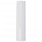 Smalt toru 0500 mm, valge, emailitud