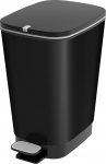 Pr&uuml;gikast KIS Chic Bin M, 35L, matt must, 40,5x26,5x45 cm, pr&uuml;gi jaoks, pedaaliga