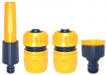 &Uuml;henduste komplekt Strend Pro Garden TS4001A, niisutus, aed, 1/2", 5 osa