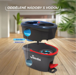 Vileda H2Pro mopp, p&ouml;&ouml;rlev, narmastega